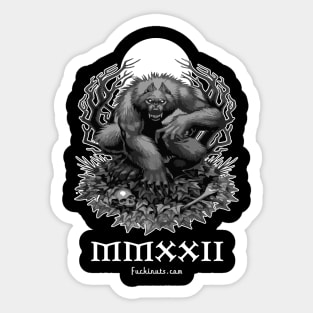 Werewolf MMXXII Sticker